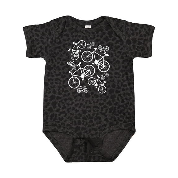 Inktastic White Big/small Bikes Boys or Girls Baby Bodysuit