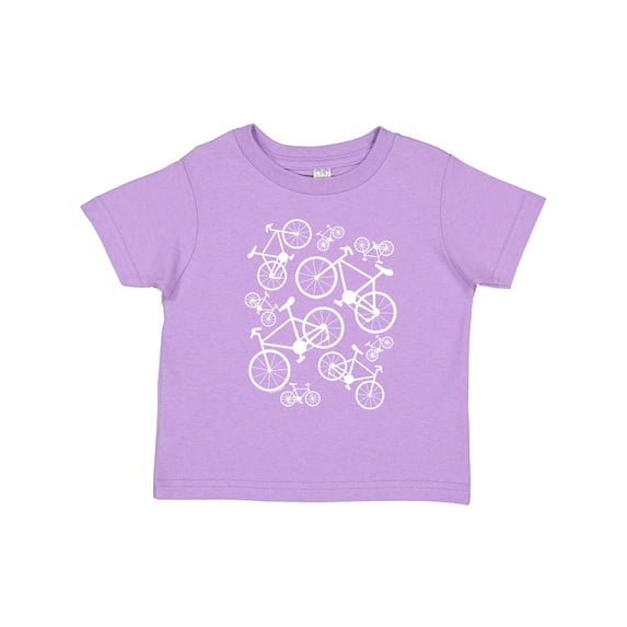 Inktastic White Big/small Bikes Boys or Girls Toddler T-Shirt