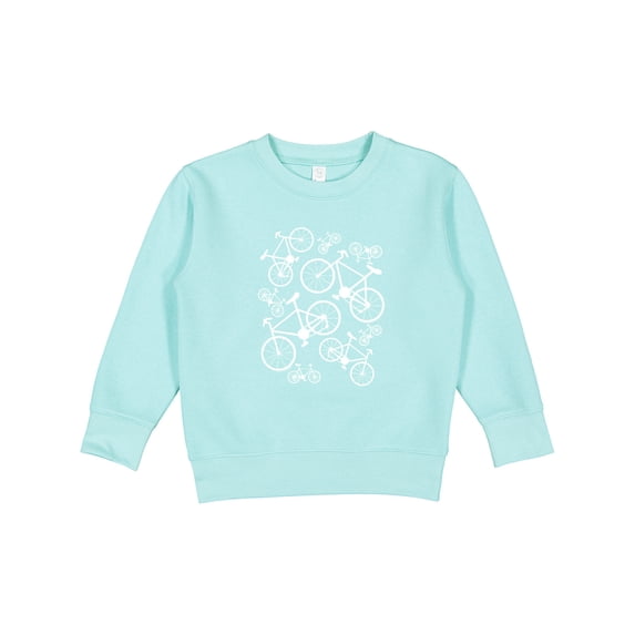 Inktastic White Big/small Bikes Toddler Sweatshirt