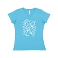thumbnail image 1 of Inktastic White Big/small Bikes Women's V-Neck T-Shirt, 1 of 5