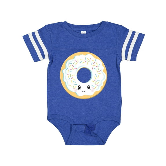 Inktastic White Donut Boys or Girls Baby Bodysuit