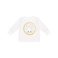 thumbnail image 1 of Inktastic White Donut Boys or Girls Long Sleeve Toddler T-Shirt, 1 of 5