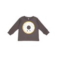 thumbnail image 1 of Inktastic White Donut Boys or Girls Long Sleeve Toddler T-Shirt, 1 of 5