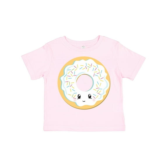 Inktastic White Donut Boys or Girls Toddler T-Shirt