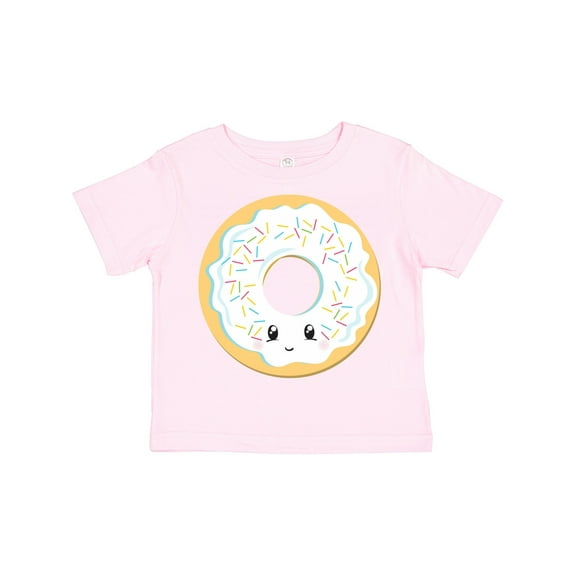 Inktastic White Donut Boys or Girls Toddler T-Shirt