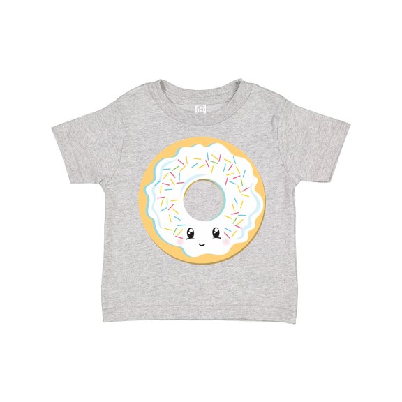 Inktastic White Donut Boys or Girls Toddler T-Shirt