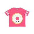 thumbnail image 1 of Inktastic White Donut Boys or Girls Toddler T-Shirt, 1 of 5