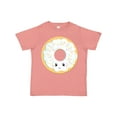 thumbnail image 1 of Inktastic White Donut Boys or Girls Toddler T-Shirt, 1 of 5