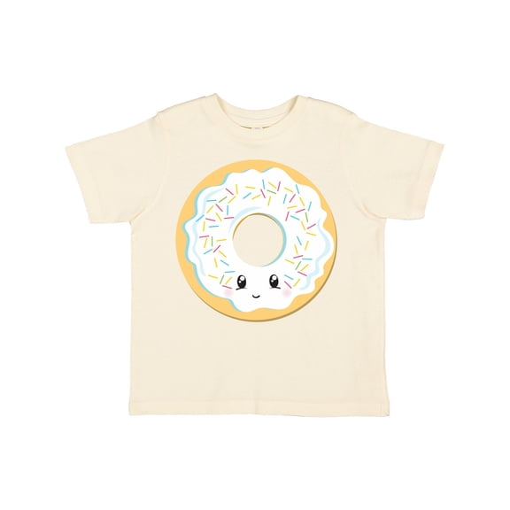 Inktastic White Donut Boys or Girls Toddler T-Shirt