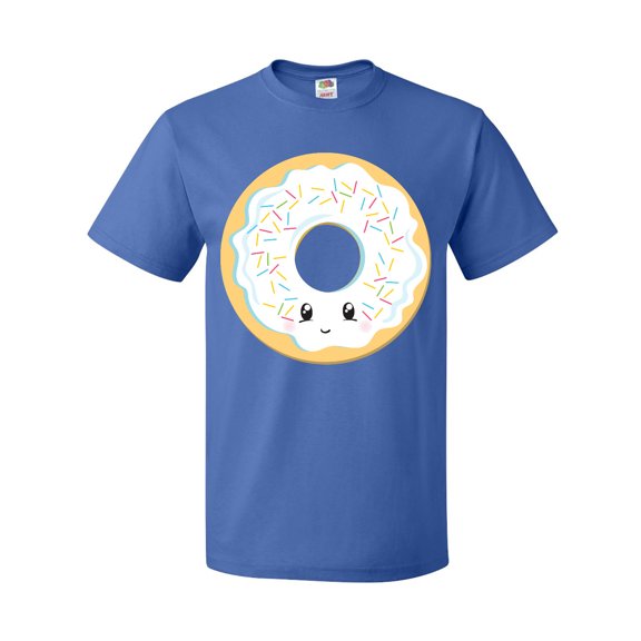 Inktastic White Donut T-Shirt