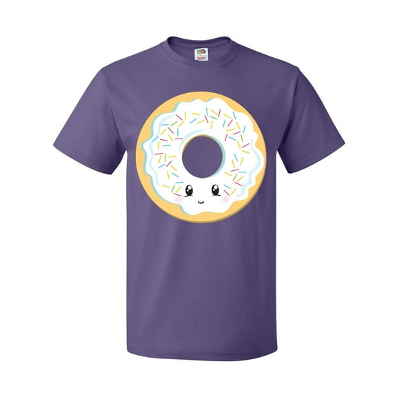 Inktastic White Donut T-Shirt