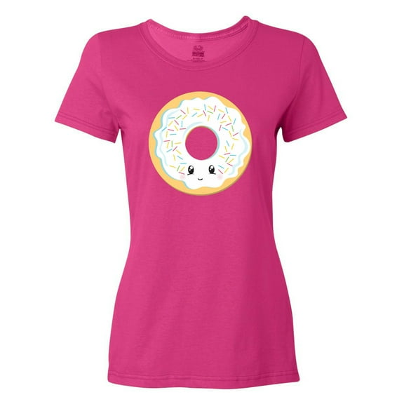 Inktastic White Donut Women's T-Shirt