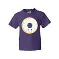 thumbnail image 1 of Inktastic White Donut Youth T-Shirt, 1 of 5