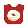 thumbnail image 1 of Inktastic White Donut with Sprinkles Boys or Girls Baby Bib, 1 of 4