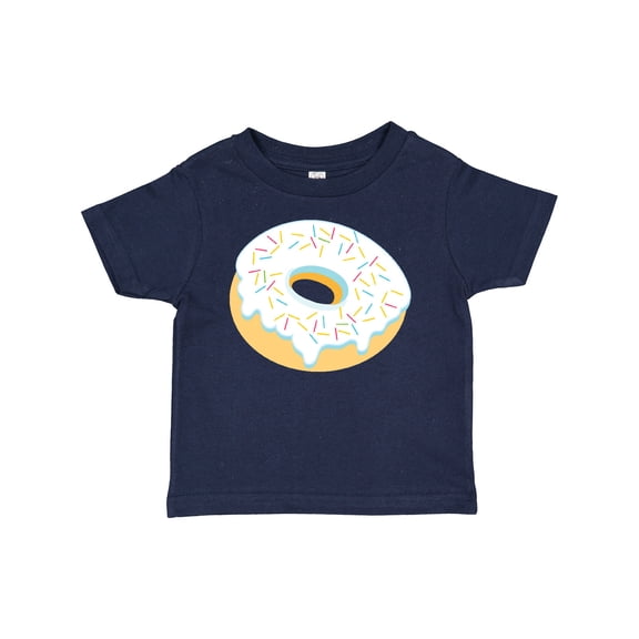 Inktastic White Donut with Sprinkles Boys or Girls Baby T-Shirt