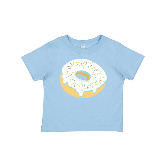Inktastic White Donut with Sprinkles Boys or Girls Baby T-Shirt