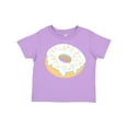 thumbnail image 1 of Inktastic White Donut with Sprinkles Boys or Girls Toddler T-Shirt, 1 of 5