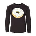thumbnail image 1 of Inktastic White Donut with Sprinkles Long Sleeve Youth T-Shirt, 1 of 5