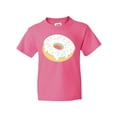 thumbnail image 1 of Inktastic White Donut with Sprinkles Youth T-Shirt, 1 of 5