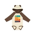 thumbnail image 1 of Inktastic Whitewater Rafting Eat Sleep Rafting Repeat Boys or Girls Long Sleeve Baby Bodysuit, 1 of 5