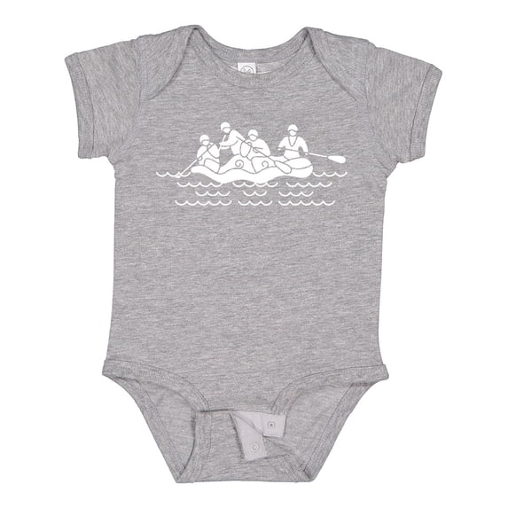 Inktastic Whitewater Rafting Sports Boys or Girls Baby Bodysuit