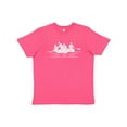 thumbnail image 1 of Inktastic Whitewater Rafting Sports Youth T-Shirt, 1 of 5