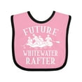 thumbnail image 1 of Inktastic Whitewater Rafting Water Sports Boys or Girls Baby Bib, 1 of 4