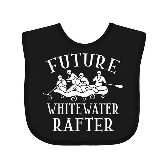 Inktastic Whitewater Rafting Water Sports Boys or Girls Baby Bib