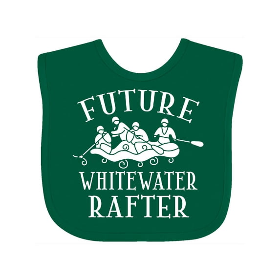 Inktastic Whitewater Rafting Water Sports Boys or Girls Baby Bib