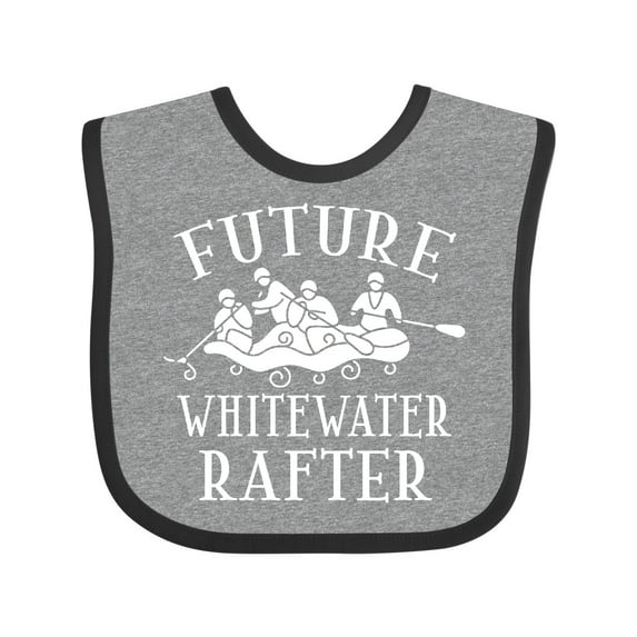 Inktastic Whitewater Rafting Water Sports Boys or Girls Baby Bib
