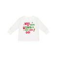 thumbnail image 1 of Inktastic Who Needs Santa when I Have Gigi Boys or Girls Long Sleeve Toddler T-Shirt, 1 of 5