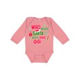 thumbnail image 1 of Inktastic Who Needs Santa when I Have Gigi Boys or Girls Long Sleeve Baby Bodysuit, 1 of 5