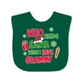 thumbnail image 1 of Inktastic Who Needs Santa when I Have Grammy Boys or Girls Baby Bib, 1 of 4