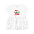 thumbnail image 1 of Inktastic Who Needs Santa when I Have Grandma Girls Baby Dress, 1 of 5