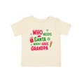 thumbnail image 1 of Inktastic Who Needs Santa when I Have Grandpa Boys or Girls Baby T-Shirt, 1 of 5