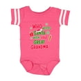 thumbnail image 1 of Inktastic Who Needs Santa when I Have Great Grandma Boys or Girls Baby Bodysuit, 1 of 5
