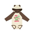 thumbnail image 1 of Inktastic Who Needs Santa when I Have Great Grandma Boys or Girls Long Sleeve Baby Bodysuit, 1 of 5