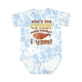 thumbnail image 1 of Inktastic Who's the Cutest Sweet Potato? I Yam Funny Thanksgiving Boys or Girls Baby Bodysuit, 1 of 5
