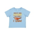 thumbnail image 1 of Inktastic Who's the Cutest Sweet Potato? I Yam Funny Thanksgiving Boys or Girls Baby T-Shirt, 1 of 5