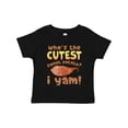 thumbnail image 1 of Inktastic Who's the Cutest Sweet Potato? I Yam Funny Thanksgiving Boys or Girls Toddler T-Shirt, 1 of 5