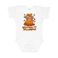 thumbnail image 1 of Inktastic Whoo's ready for Halloween?- cute owl in a pumpkin Boys or Girls Baby Bodysuit, 1 of 5
