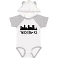 thumbnail image 1 of Inktastic Wichita Kansas City Skyline Boys or Girls Baby Bodysuit, 1 of 5