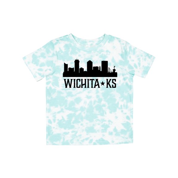 Inktastic Wichita Kansas City Skyline Boys or Girls Toddler T-Shirt