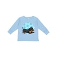 thumbnail image 1 of Inktastic Wiener dog (Dachshund) with Bone Boys or Girls Long Sleeve Toddler T-Shirt, 1 of 5