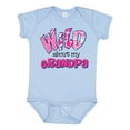 thumbnail image 1 of Inktastic Wild About Grandpa Girls Baby Bodysuit, 1 of 5