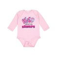 thumbnail image 1 of Inktastic Wild About Grandpa Girls Long Sleeve Baby Bodysuit, 1 of 5