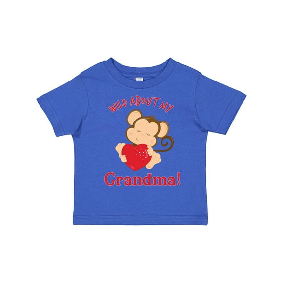 Inktastic Wild About My Grandma Boys or Girls Toddler T-Shirt