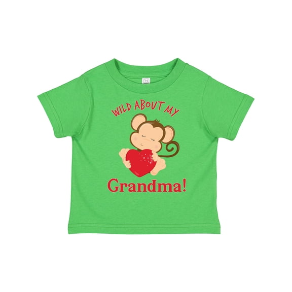 Inktastic Wild About My Grandma Boys or Girls Toddler T-Shirt