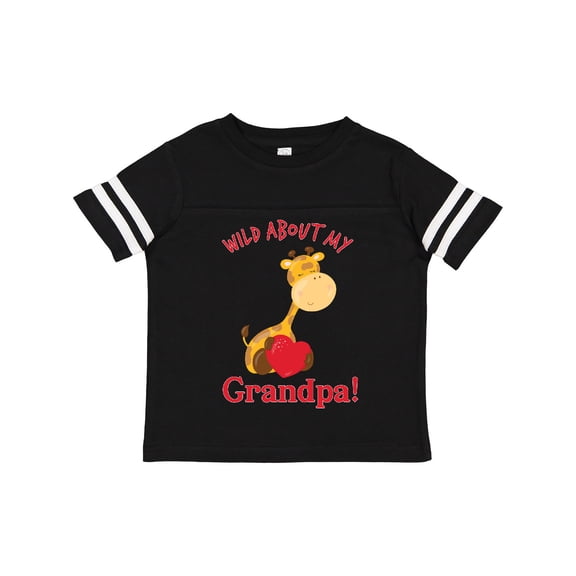 Inktastic Wild About My Grandpa Boys or Girls Toddler T-Shirt