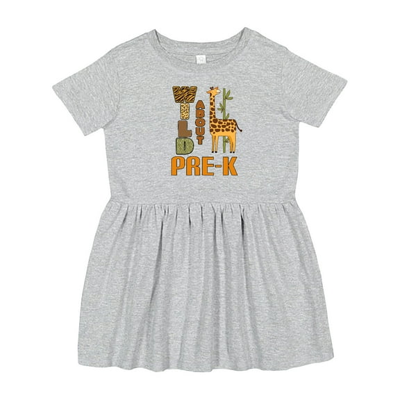 Inktastic Wild About Prek Preschool Girls Toddler Dress